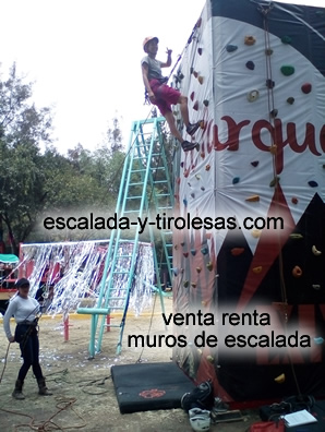 VENTA DE MUROS DE ESCALADA RENTA DE MURO DE ESCALAR, JUEGOS EXTREMOS RENTA DE OBSTACULOS